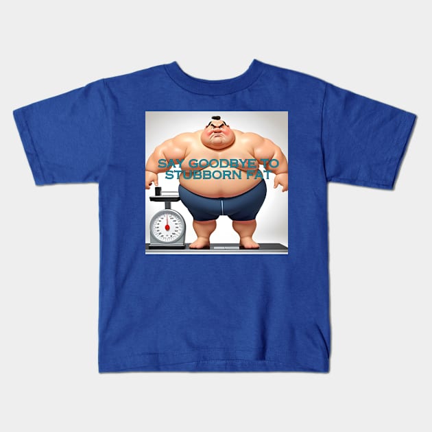 Fat Wars Kids T-Shirt by Inspirational Doses